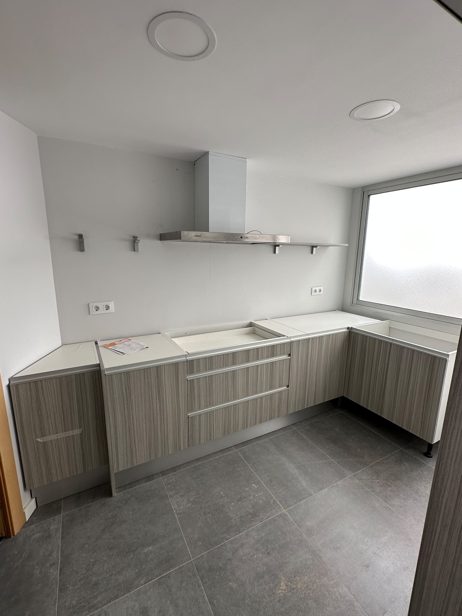 Cocina en proceso de reforma